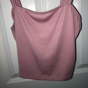 Forever 21 pink crop top